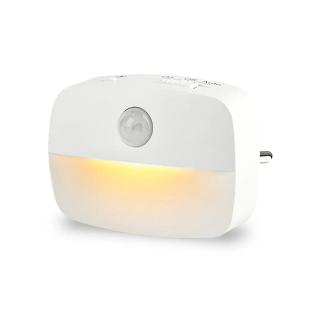 

Small Night Light Adjustable Brightness Mini Bedside Light LED Intelligent Human Body Induction Night Light