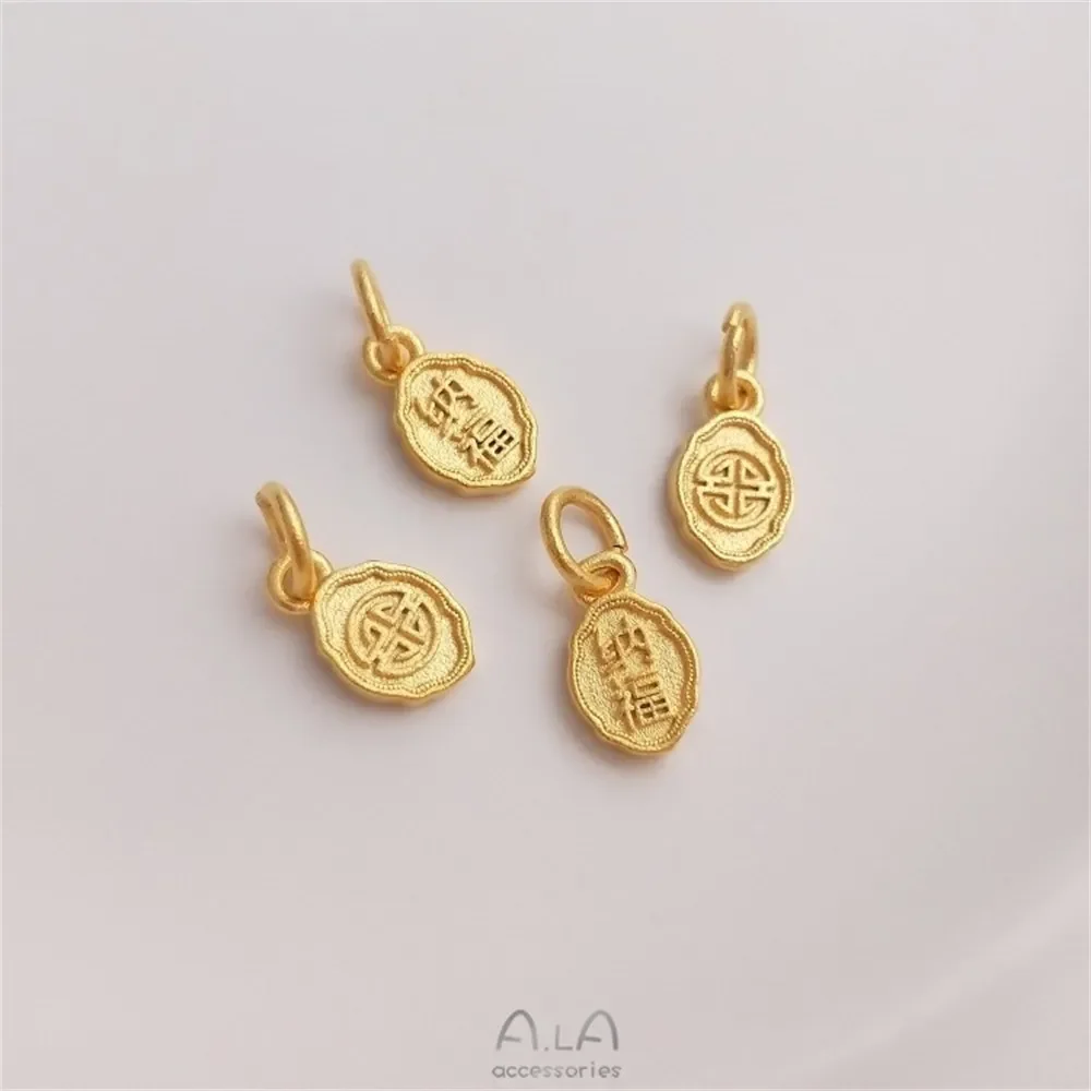 Вьетнам Ша Цзинь Чжао Cai Нафу маленькая подвесная бирка Lucky Bag кулон DIY браслет