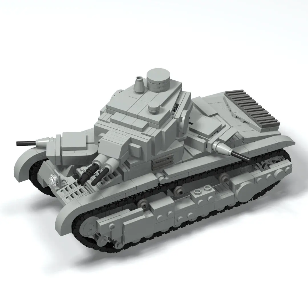 

Кирпичное оружие, строительный блок, игрушечный танк, боевой автомобиль с множеством башней NBFZ moc, обучающий креативный подарок для детей