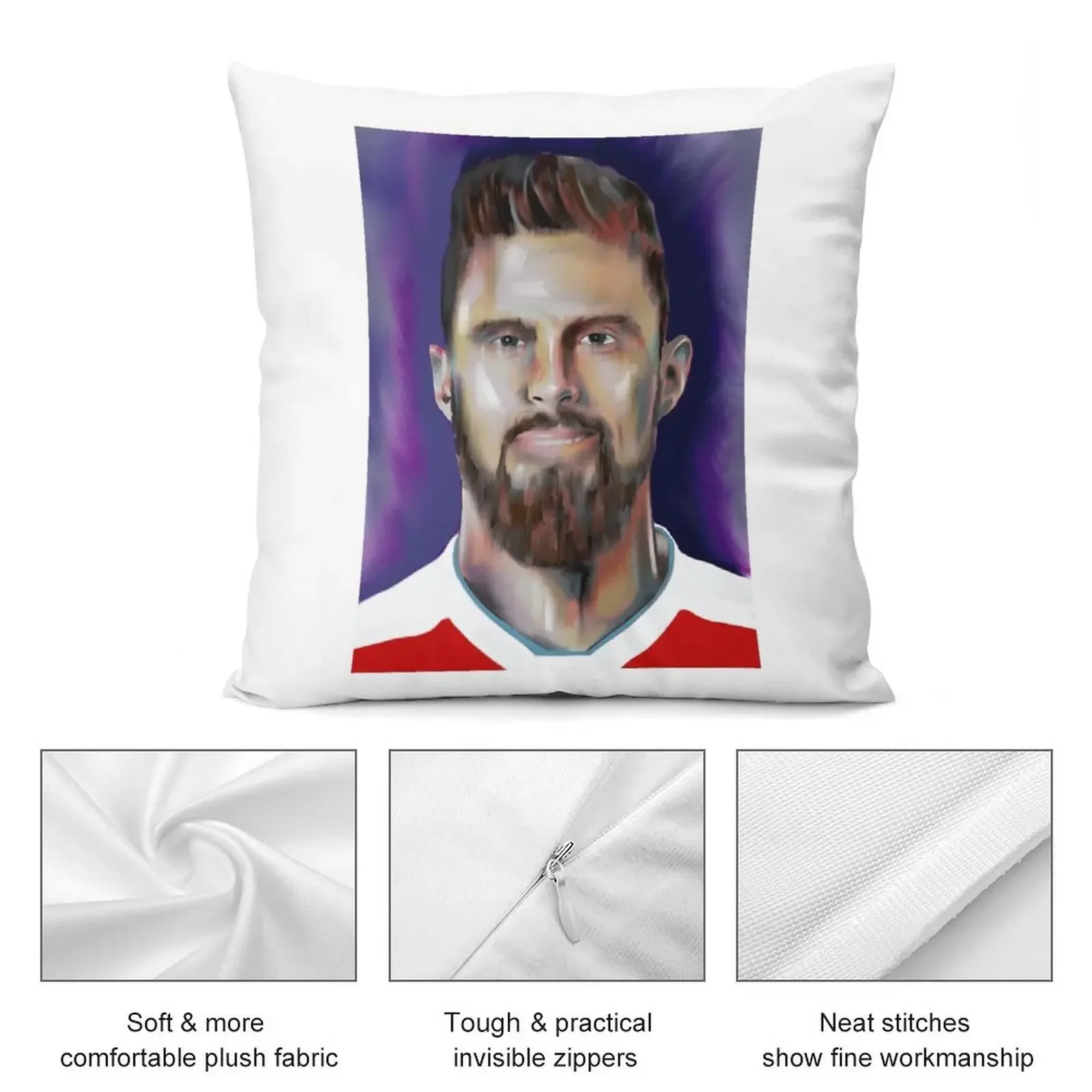 Olivier Giroud - подушка AFC для дивана подушки декоративные наволочки