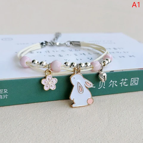Милый мультяшный браслет с кроликом JETTING