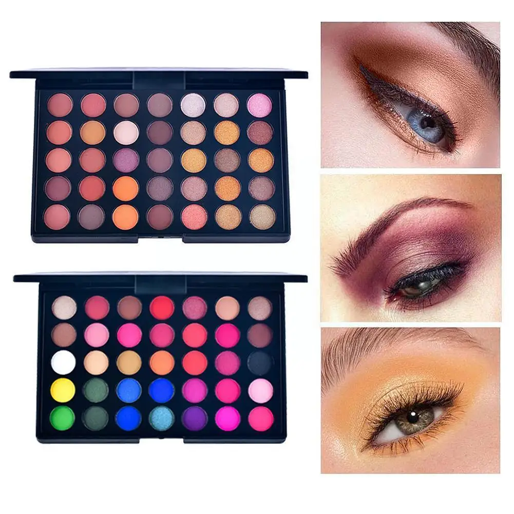

40 Colors Matte Eyeshadow Palette Glitter Eye Shadow Shimmer Long Beauty Makeup Pallet Up Lasting Women Make Waterproof Fas Y2L3
