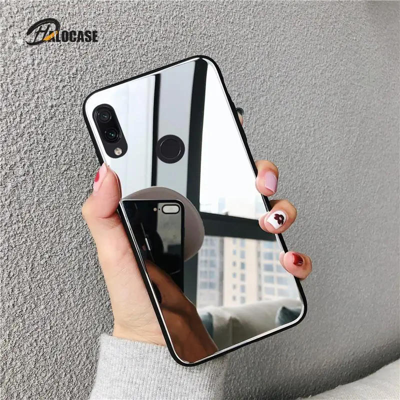 

Plating Mirror Case for Xiaomi Redmi 6A 7A 8 9 9A 9C 9T NFC Soft TPU Cover Note 9S 10 10s 9 8T 6 8 7 Pro Mi A1 A2 8 Lite 9 9T