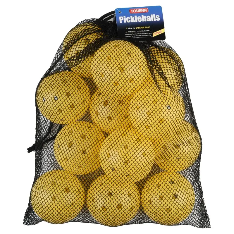 

Strike Outdoor Pickleballs 12 ct Bag