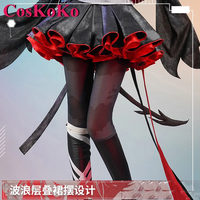 CosKoKo W Косплей Аниме Игра Arknights Костюм Мода Великолепная Боевая Униформа Женская