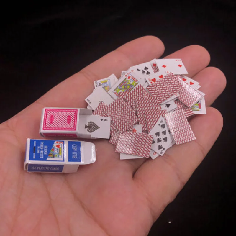 

Q2-1 1/6 Scale Poker Playing Cards Model Scene Accessories for 12"Action Figure