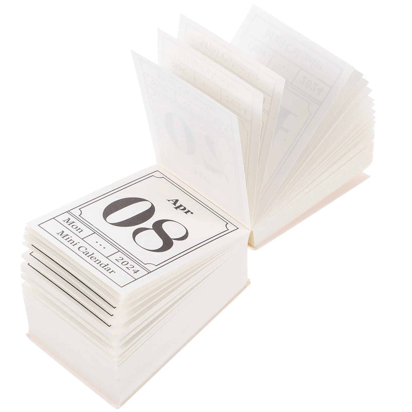 

Настольный мини-календарь на отрыв, раскладные аксессуары, офисные принадлежности, декоративный рабочий стол, 2024 бумажный карман для дома