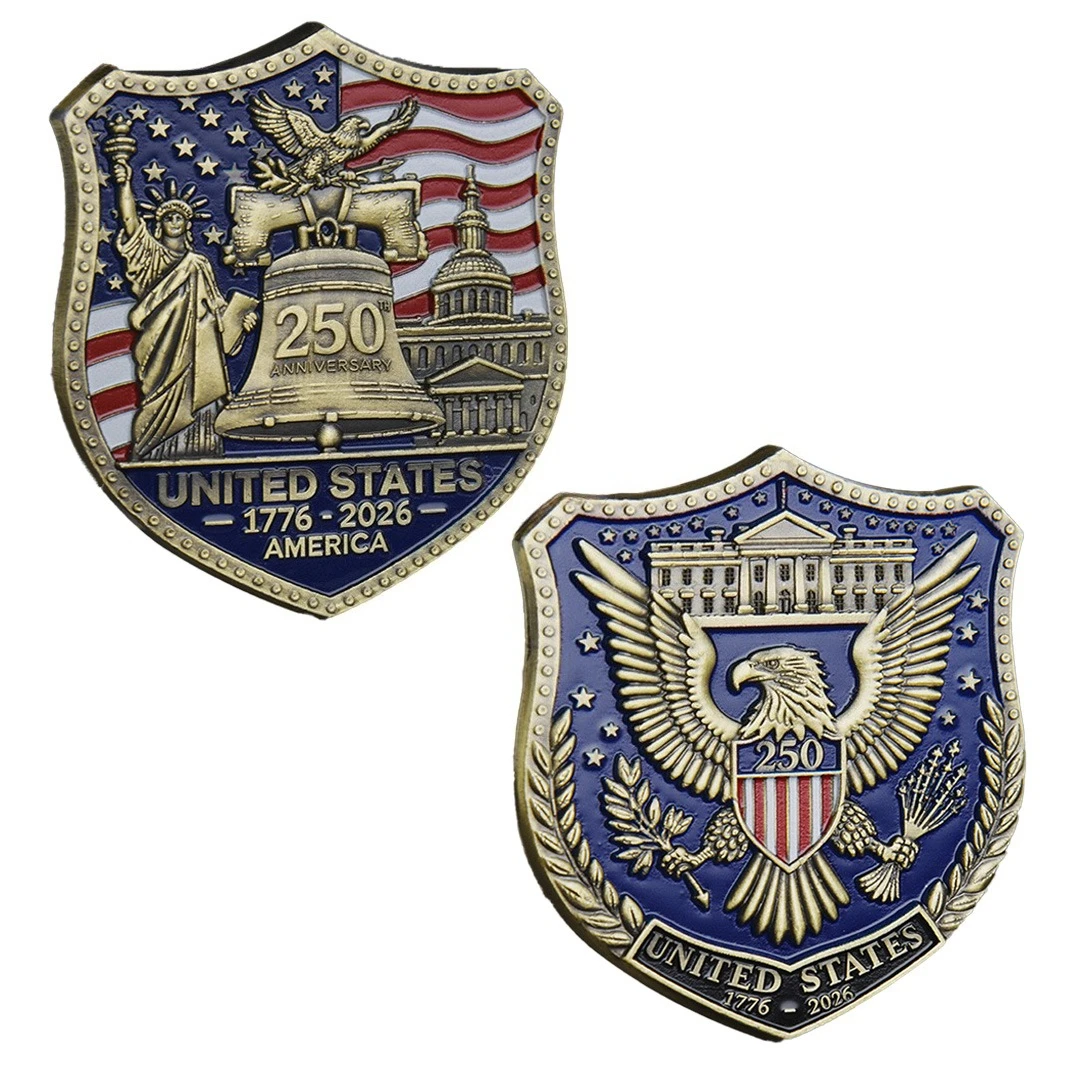 Памятная монета Shield Semper Fidelis 1775-2025