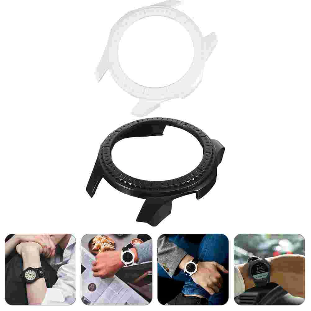 

2Pcs Simple Watch Bumper Cover Watch Anti-Scratch Protector