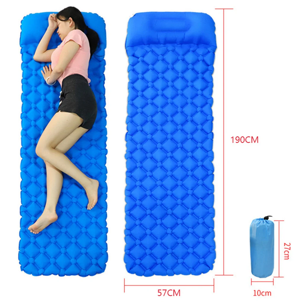 

Туристический Сверхлегкий Самонадувающийся матрас, мат для походов и палатки, воздушная подушка, водонепроницаемый матрас