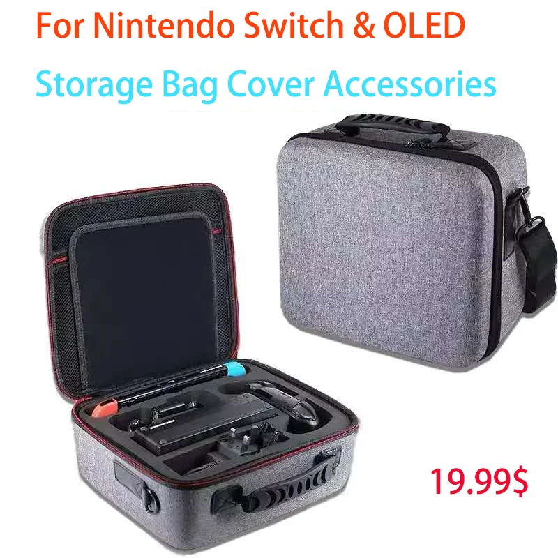 

Сумка для хранения аксессуаров для игровой консоли Nintendo Switch OLED