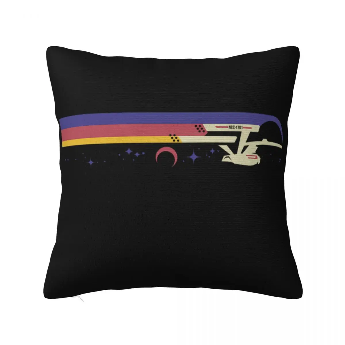 

Jump To Warp Drive Star Treks Pillowcase Printing Polyester Cushion Cover Gift Pillow Case Cover Home Zippered 45X45cm