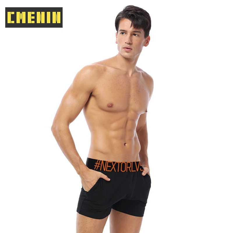 

CMENIN Ins Style Cotton Man Underwear Boxers Men's Panties Hip Raise Trunk Gay Sexy Men Underpants Boxershorts Under Wear OR6239