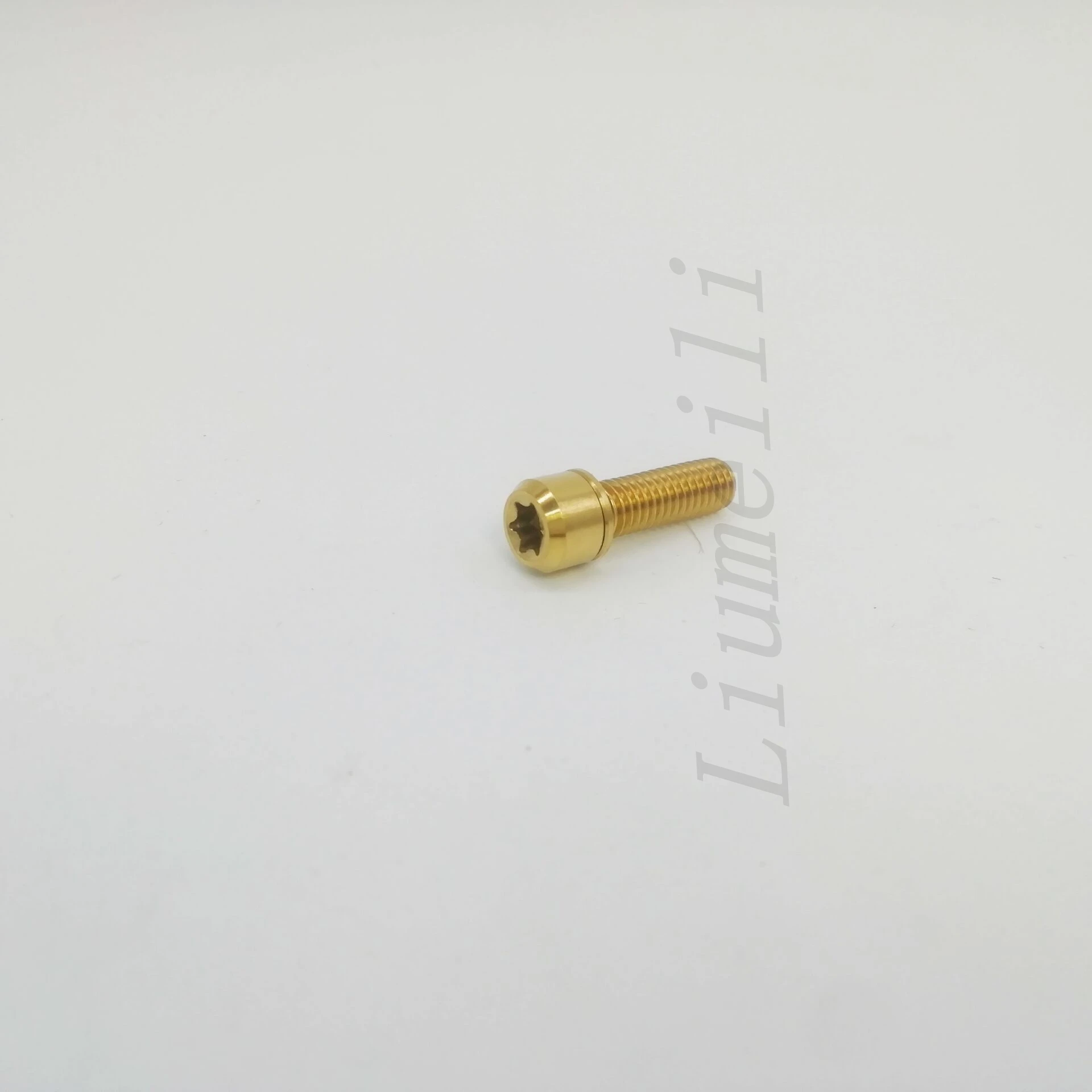 

Титановые болты Liumeili Ti M6x20 M6X25 мм с шайбами T30, фасканая головка Torx для зажима штока велосипедного дискового тормоза, 1 шт.