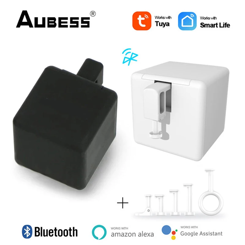 

Tuya Smart Bluetooth Fingerbot Switch Button Pusher Smart Home Robot Smart Life Remote Control, Support Alexa Google Assistant