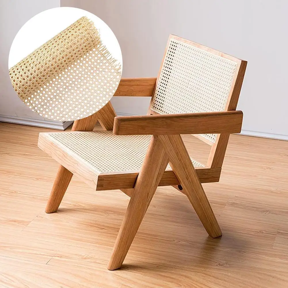 

Rattan Webbing Roll Wide Rattan Webbing Waterproof Viennese Plastic Wicker Home Chair Mesh Decoration Honeycomb Furniture K4J6
