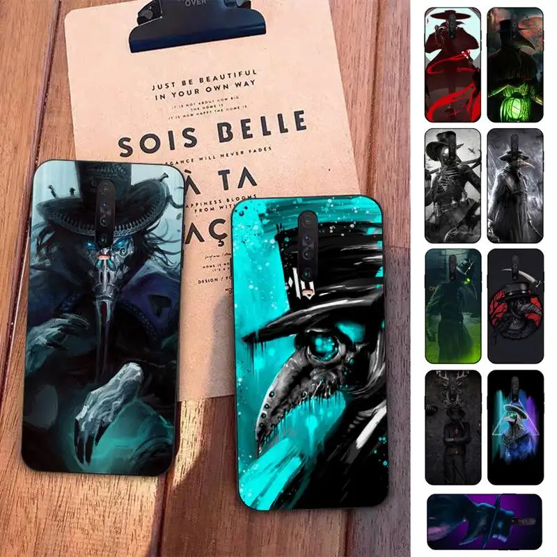 

Plague doctor Phone Case for Redmi 5 6 7 8 9 A 5plus K20 4X S2 GO 6 K30 pro