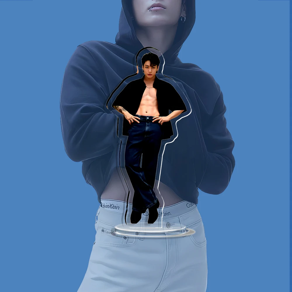 Новинка акриловый Золотой альбом Kpop Standee Never Let Go JIN фигурки Stander audds Teakook аксессуары