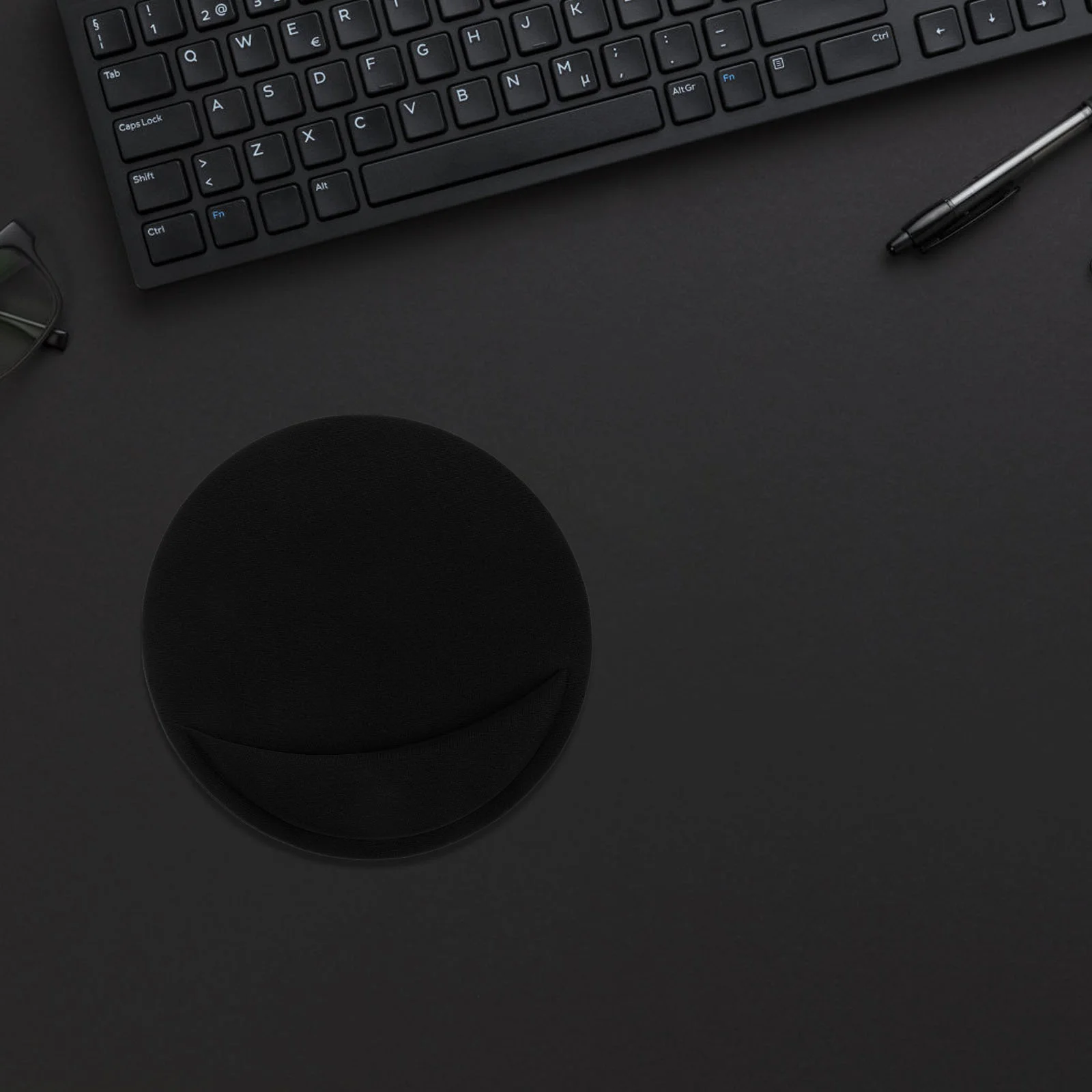 

2 Pcs Wrist Mouse Pad Table Mousepad Desk Desktop Gaming Eva Pads Office Computer Wireless