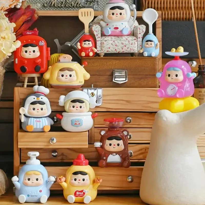 Heyone BaoBao's маленькая кухонная серия слепая коробка игрушки Guess Bag Mystery Box модель