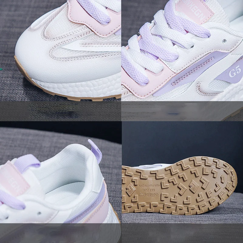 Xiaomi SALUDAS New Women Sneakers Luxury Fashion Running Shoes Breathable Soft Soled Tennis Sneakers Female Casual Walking Shoes