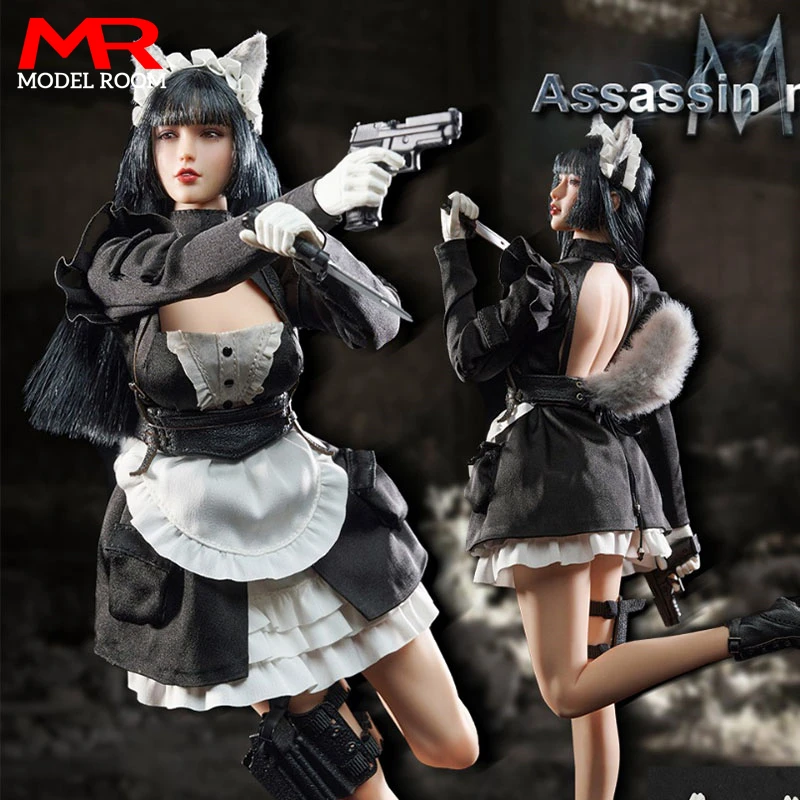 

2024 Q1 VERYCOOL VCF-2065 1/6 Assassin Maid Michelle Action Figure 12-inch Female Medical Silicone Body Full Set Collectible Toy