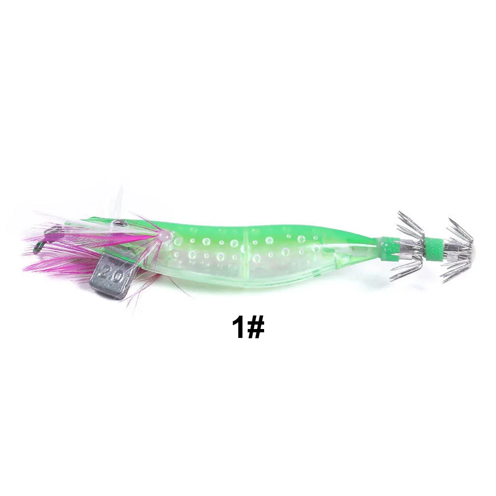

Brand New Shrimp Lure Luminous Lures Pesca Shrimp Lures Squid Squid Fishing Tools 5pcs/pack Accessories Attractive