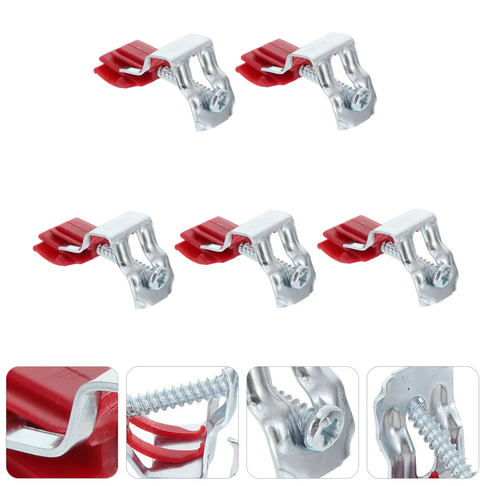 

5 шт. крепежные зажимы для кухонной раковины с шарнирным соединением, полезные крепежные зажимы для раковины