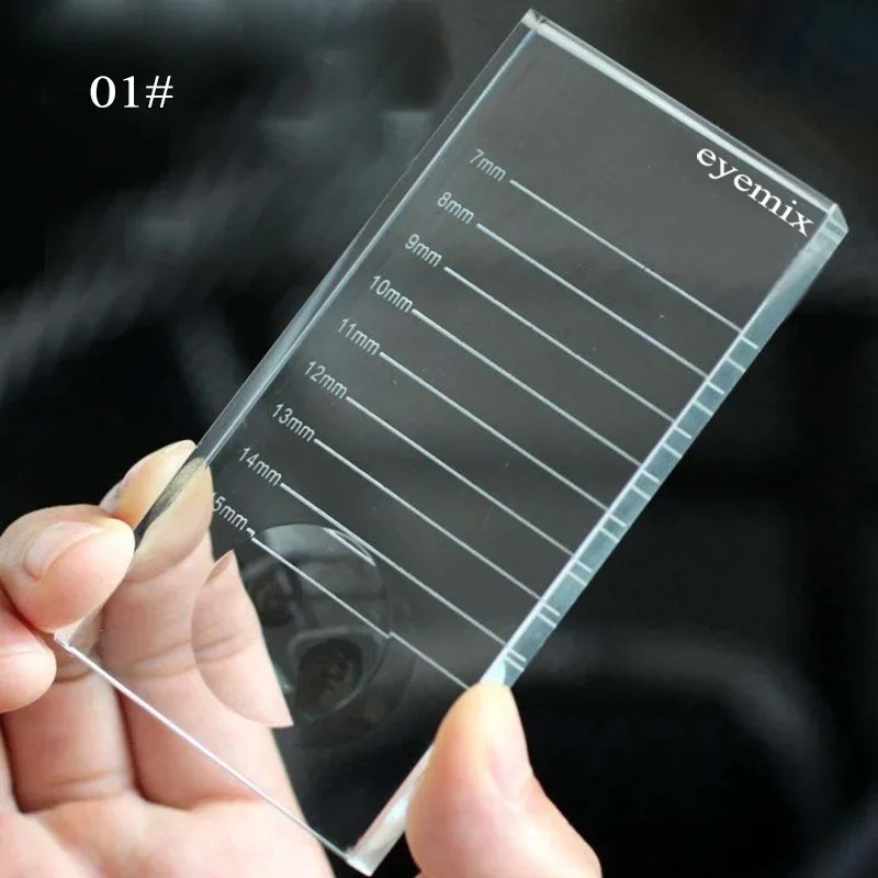 Клейкий поддон 2 в 1 для наращивания ресниц стеклянный держатель клея