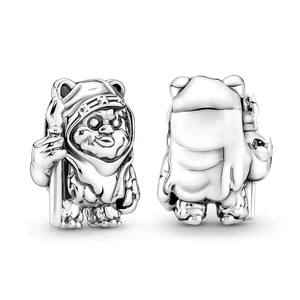 Fashion Real 925 Sterling Silver Vintage Old Witch Dangle Charms Beads Fit Original Brand Bracelet Necklace Jewelry Gift