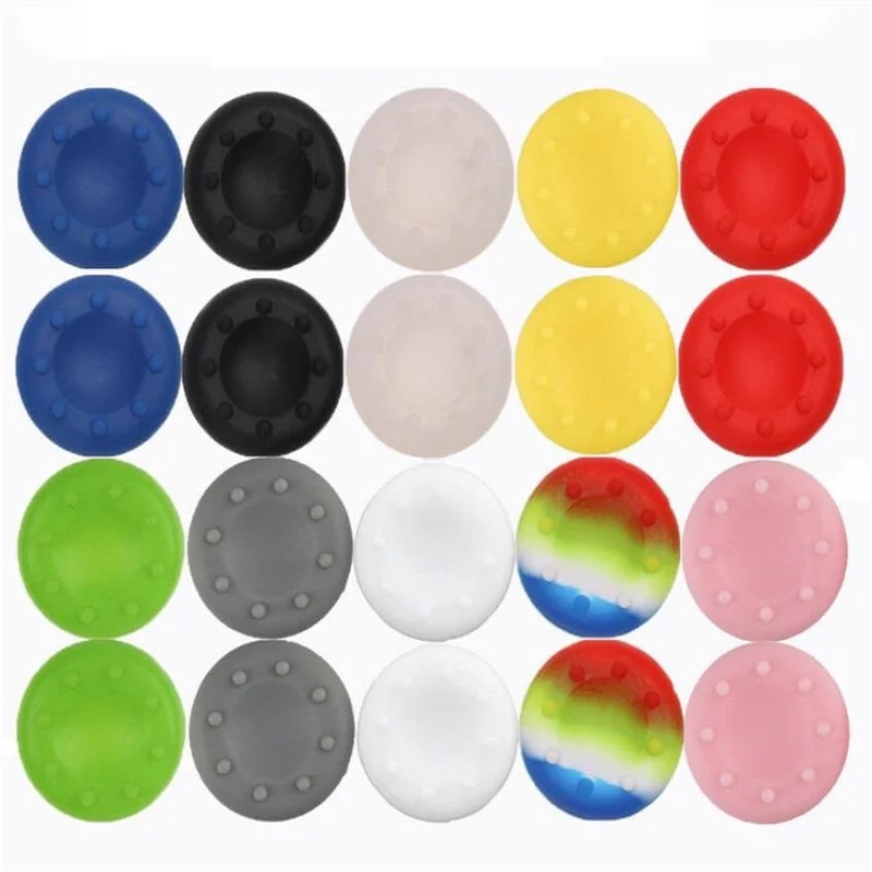

5000pcs Rubber Silicone Cap Thumbstick Thumb Stick Analog Cover Case Skin Joystick Grip Grips For PS4 PS3 PS2 XBOX One/360