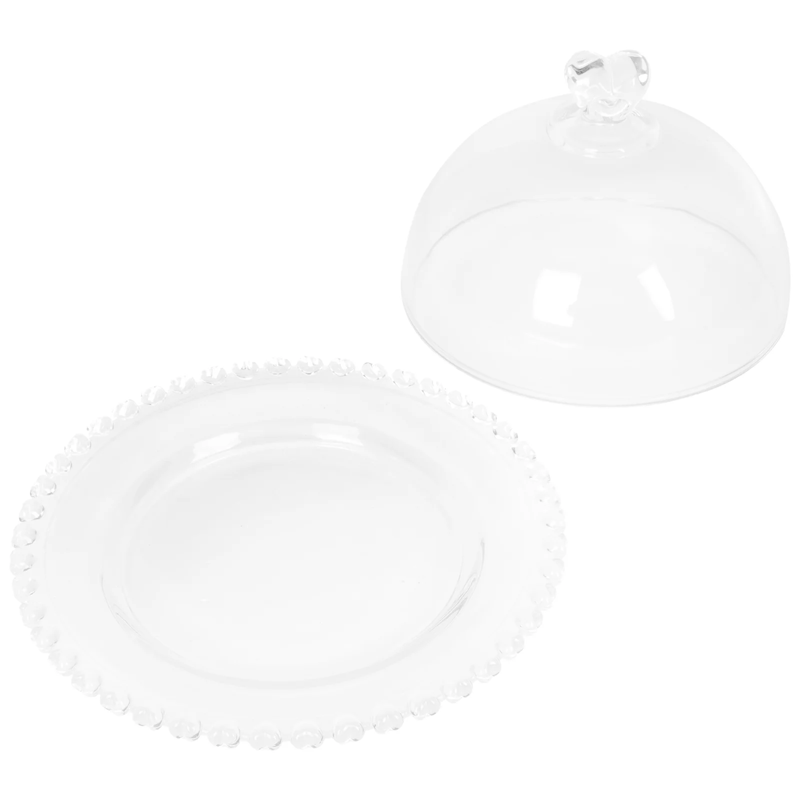 

Прозрачная крышка для защиты еды, декоративный поднос для десертов, кухонные принадлежности, 1 комплект