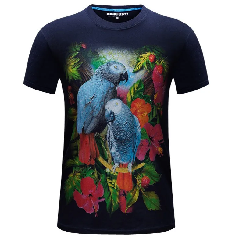 

13900 100% cotton digging the moon print funny mens o-neck t shirts fashion men's tops men T-shirt cool men tshirt male men tee