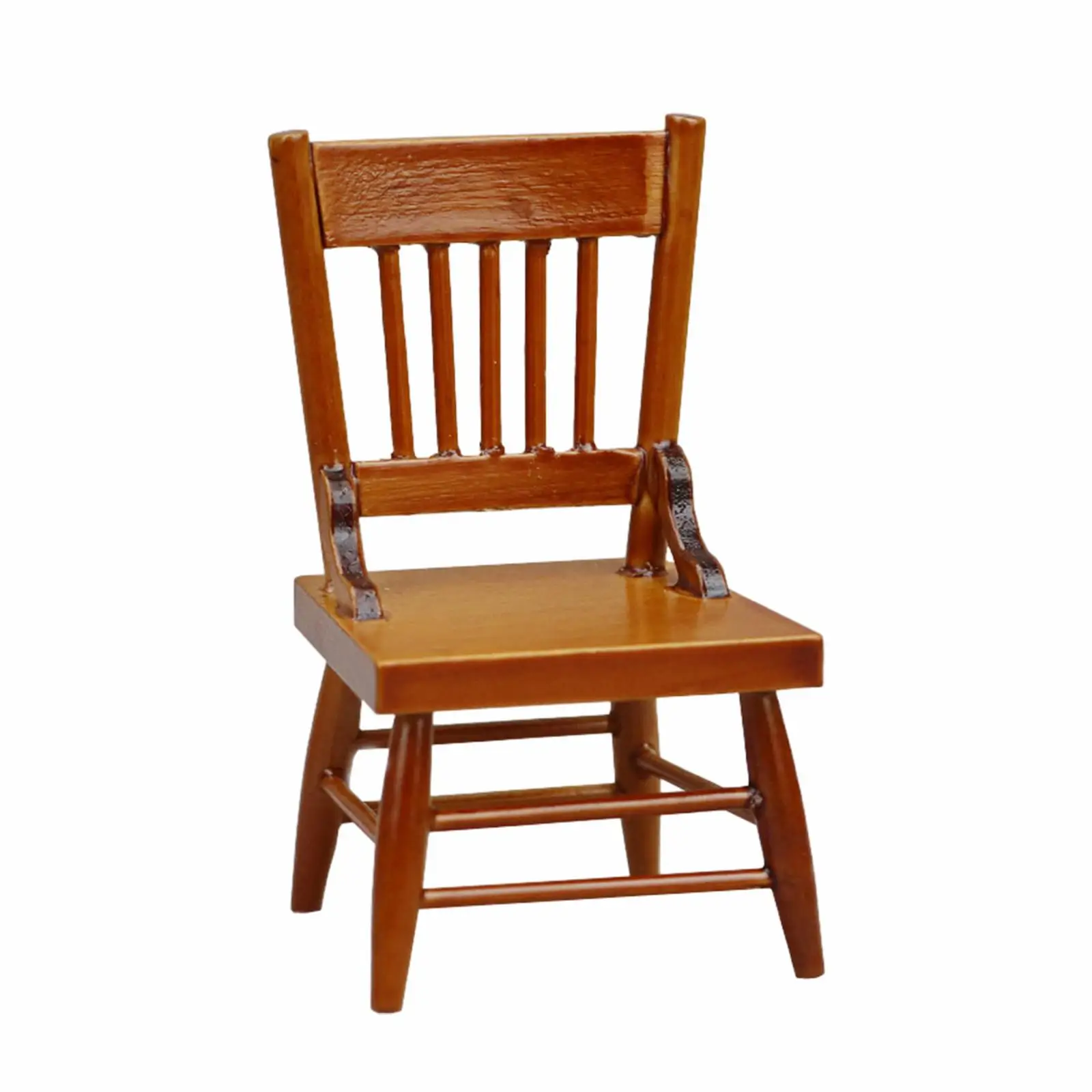 

1/12 Scale Dollhouse Chair for Kids Toy Photo Props Model Scene Decoration
