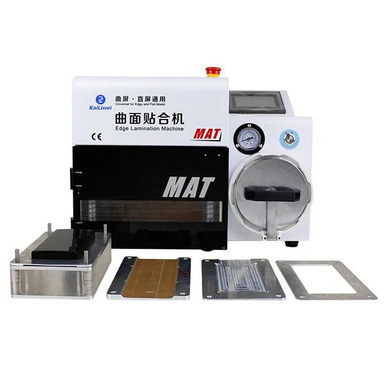 

All In One Mobile Phone LCD Bubble Remover Vacuum OCA Lamination Machine For Edge Samsung S8 S9