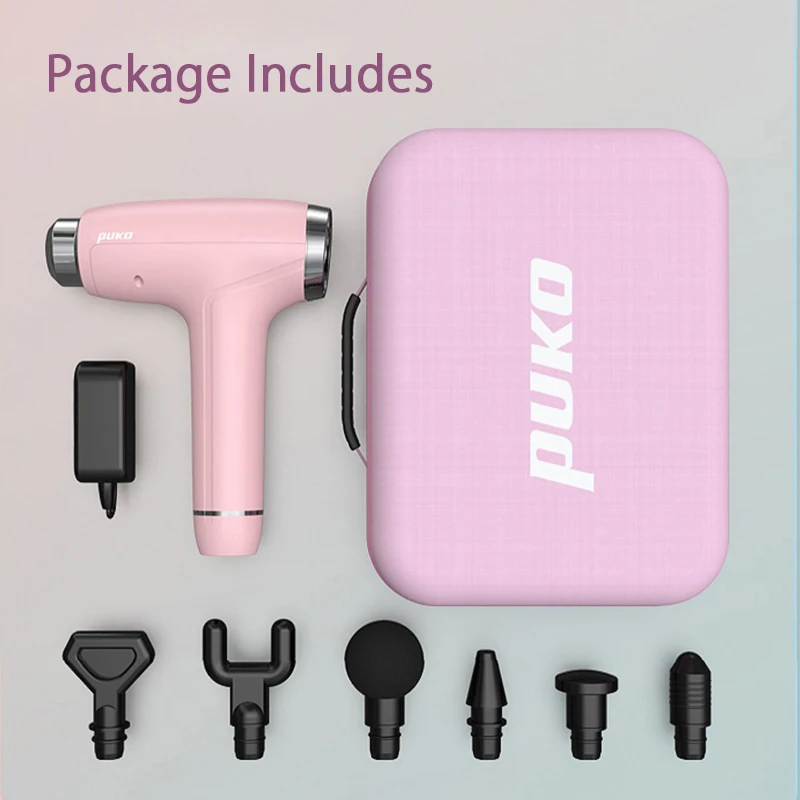 

Deep Tissue Massager Gun Super Quiet Portable HandheldUltra Percussion Muscle Massager Gun for Athletes Home & On The Go Usage