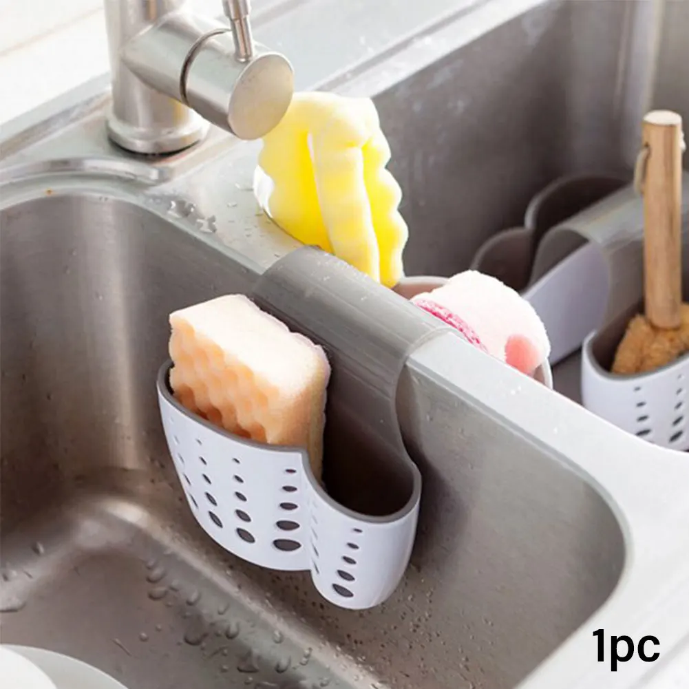 

Storage Accessorie Fast Dry Save Space Sponge Holder Home Kitchen Hanging Drain Basket Easy Install Universal Double Saddle