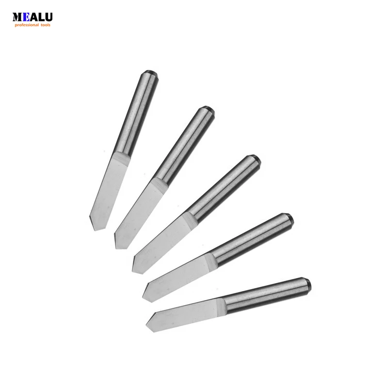 

10 pcs A set 3.175mm Carbide PCB Engraving Bits CNC Router Tool 90 Degree 0.1mm Milling Cutter End Mill