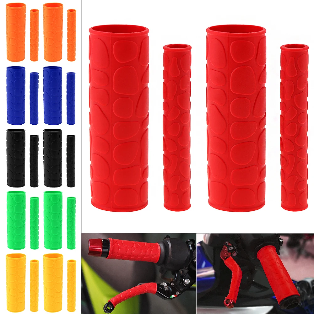 

1PC 106 MM TRP Brake Motorcycle Handle Grips Pattern with Handbrake Covers Bicycle Handlebar Protection Cover for Motorbike ATV