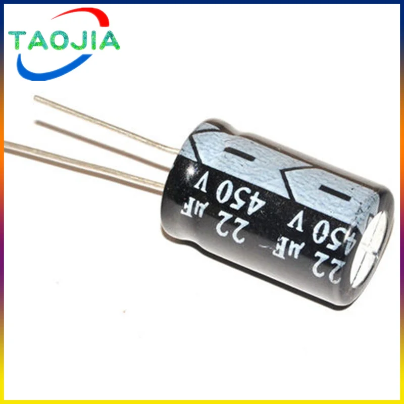 

5PCS 22uF 450V 22MFD 450Volt Aluminum Electrolytic Capacitor 13*20mm Radial 22mf450v 22uf450v 450v22mf 450v22uf