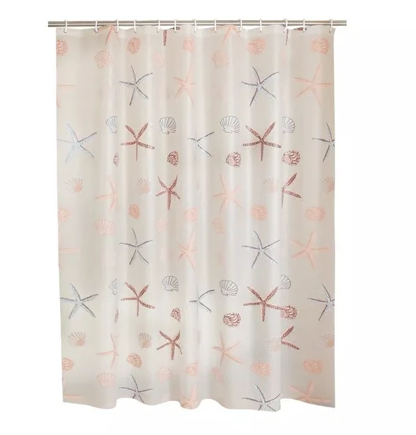 

Modern Starfish Shower Curtain