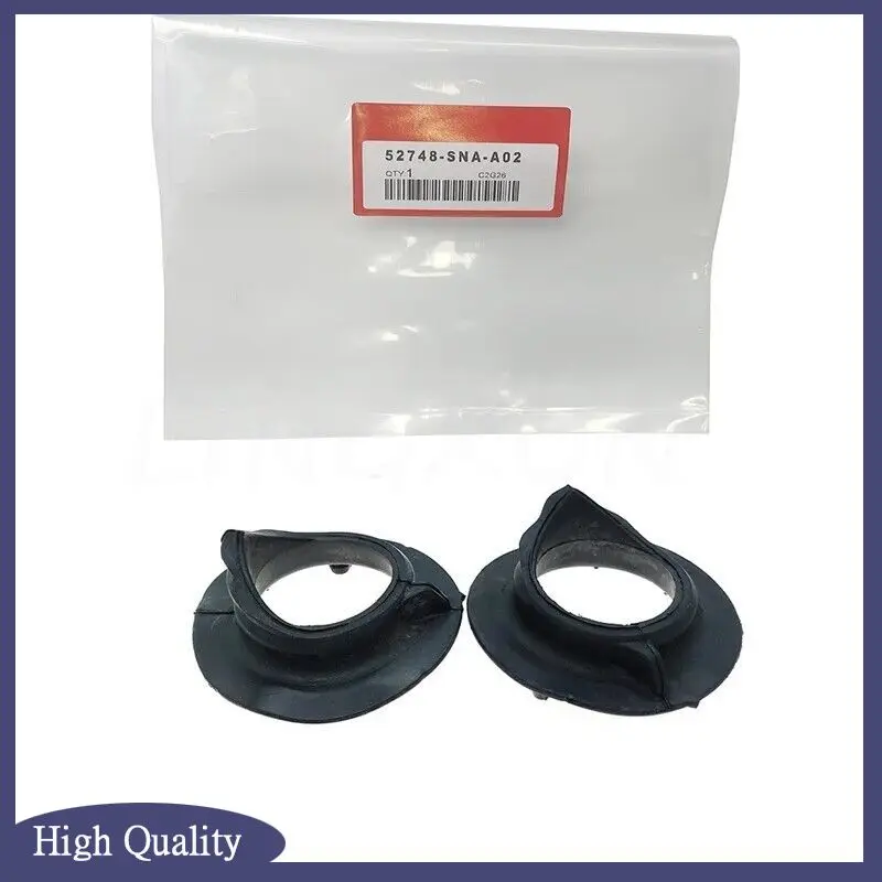 

2 шт. задняя винтовая пружина сиденья, нижняя черная резина 52748-SNA-A02 52748-SNA-A10, подходит для Honda Civic 2006 2007 2008 2009 2010 2011