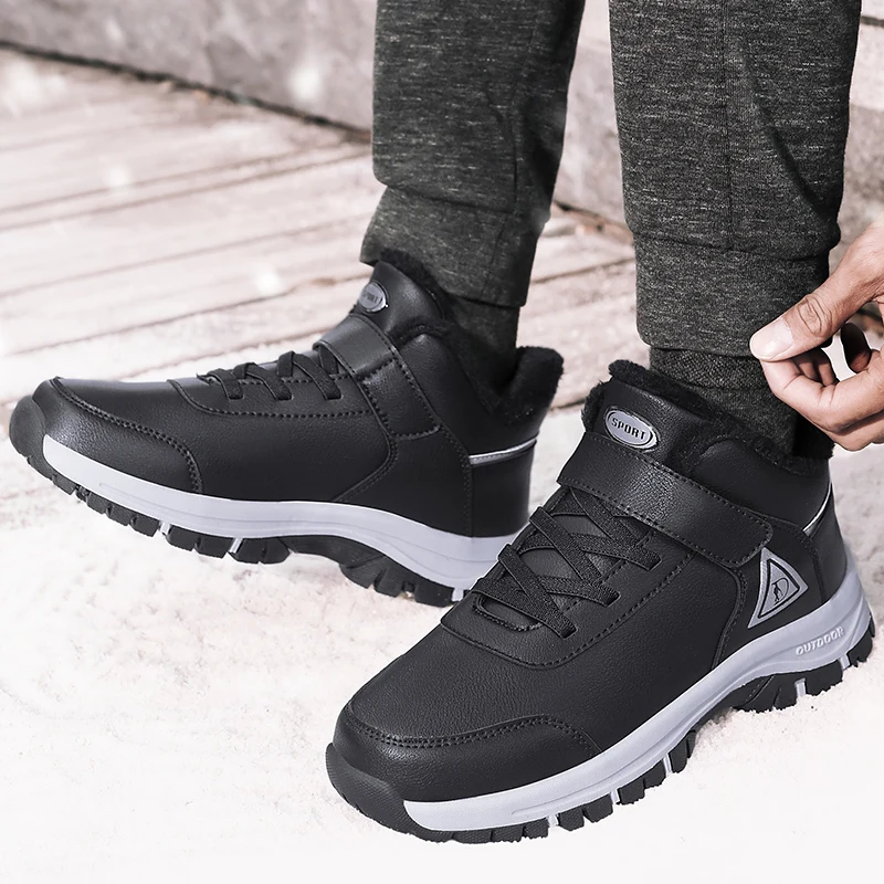 

Safety Hunting Snow Boots Seasons Men Sneakers Designer Luxury 2022 Brand Work Shoes Height Increases Army Slip-On Tennis Sho