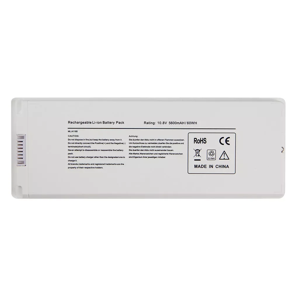 

NEW Original Replacement Battery For MacBook 13" MB403 MB402 MB881LL/A MA566FE/A A1181 A1185 Genuine Battery 5600mAh