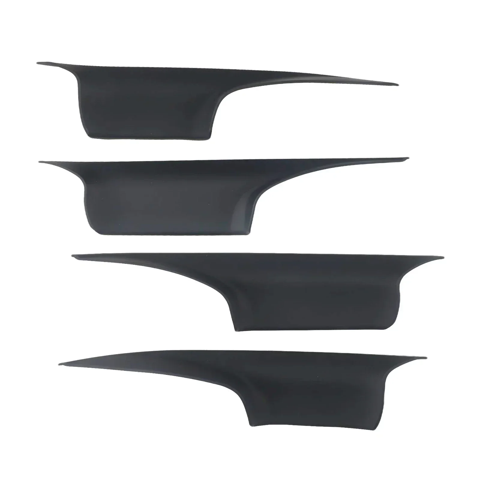 4x внутренняя передняя ручка двери автомобиля черные чехлы для BMW 7 серии F01/F02 2008-2015