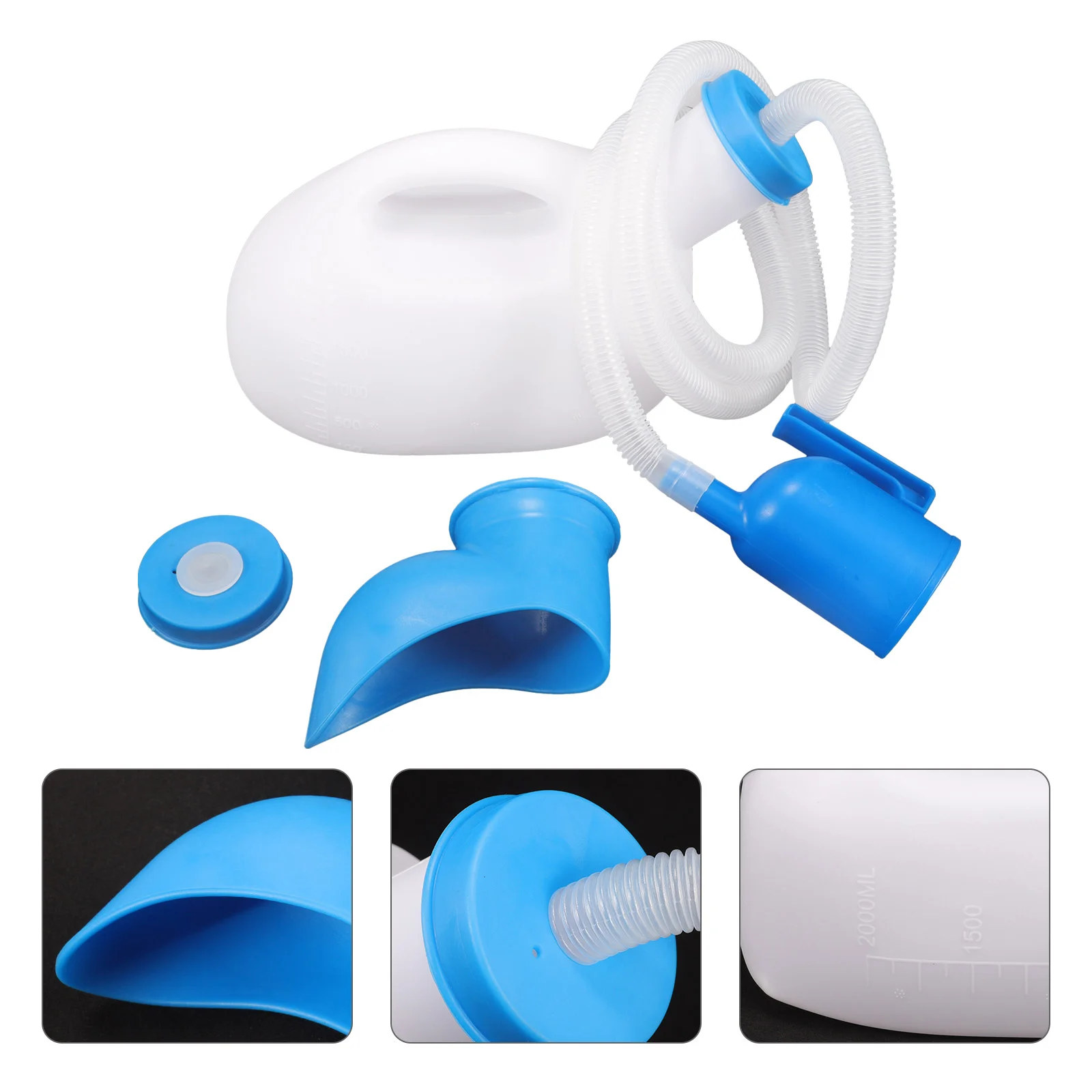 

Spill Proof Reusable Urinals Men Pee Bottle Urine Portable High Capacity