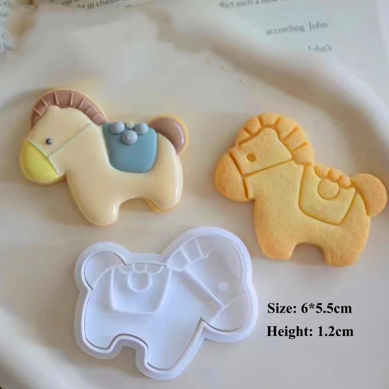 

Формы для печенья пони из PLA