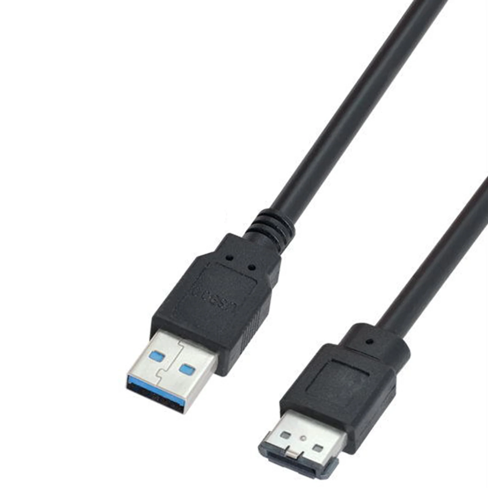 Фото Адаптер питания ESATA 5 в постоянного тока на USB 3,0, кабель преобразователя питания USB в HDD/SSD/ODD ESATA, 1 м №4