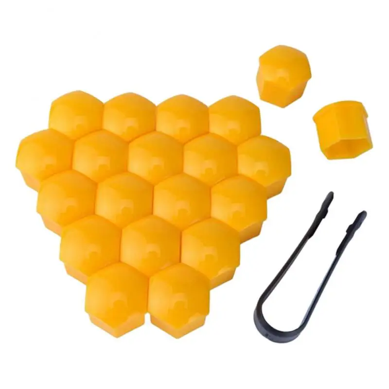 

17mm Protective Bolt Caps Special Socket Protection Dust Proof Durable Auto Hub Screw Cover Convenient Car Wheel Nut Caps