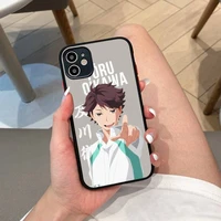 anime haikyuu oikawa tooru manga phone case for iphone x xr xs 7 8 plus 11 12 13 pro max 13mini translucent matte case